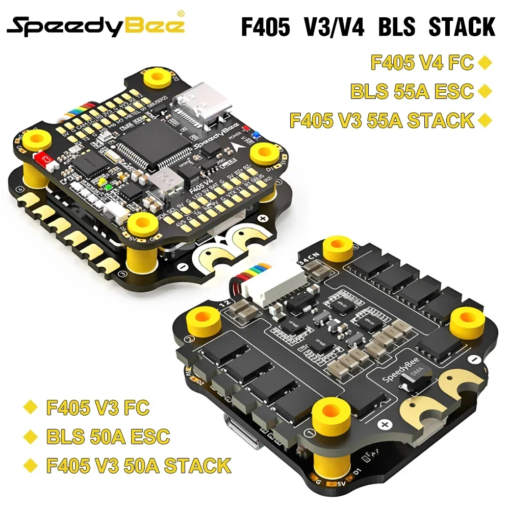 Speedybee F405 V4 Bls 55A Stack - SpeedyBee F405 V3/V4 FC ESC Stack